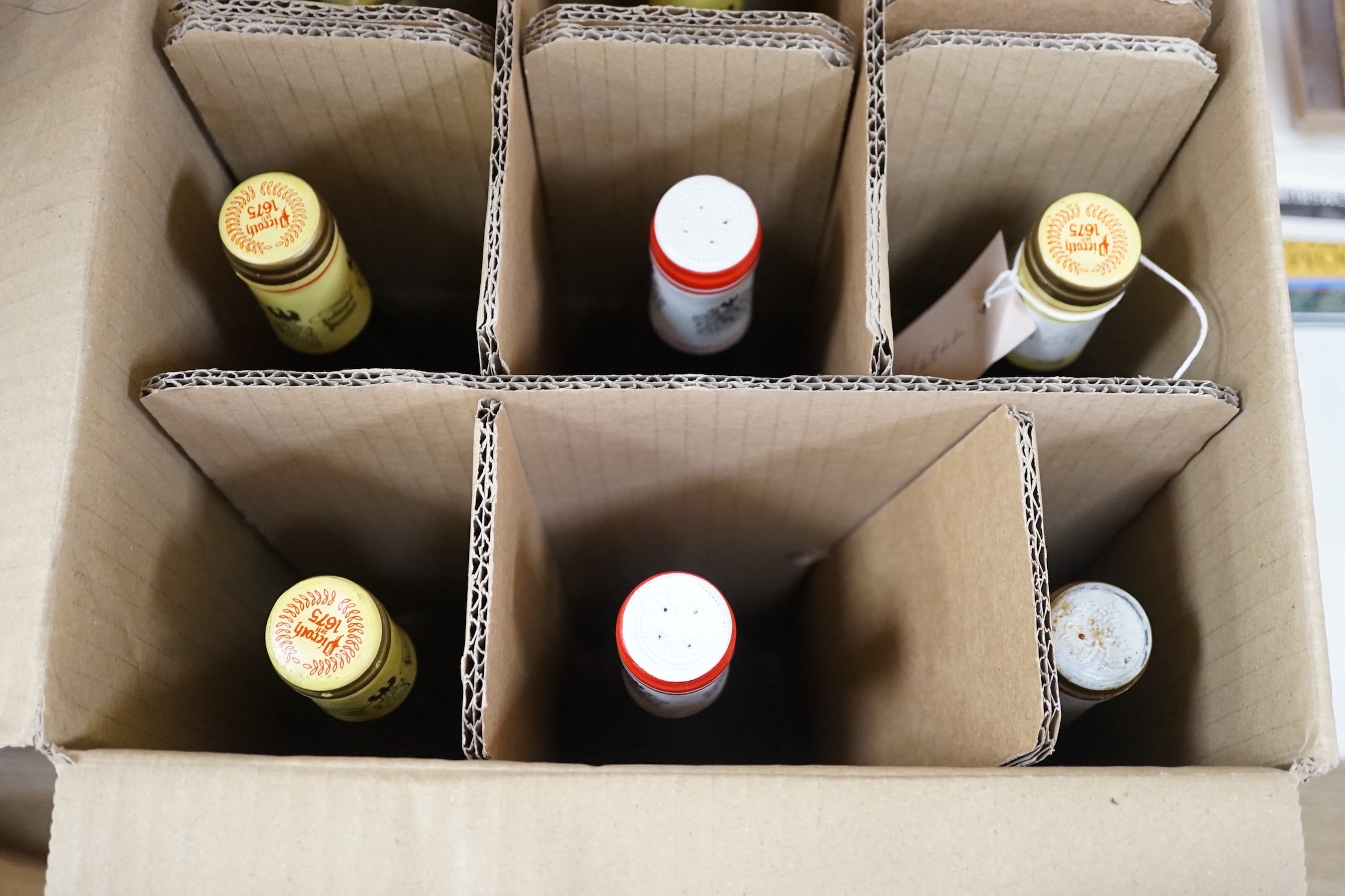 Twelve assorted German wines